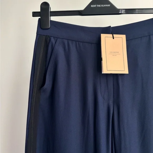 La Ligne Cadet Pants in Navy NEW - Picture 3 of 8